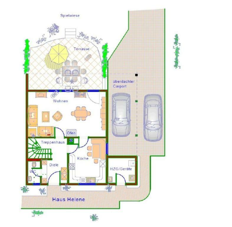 Ferienhaeuser Rhoen - Haus Natalie & Haus Helene Hausen  Buitenkant foto