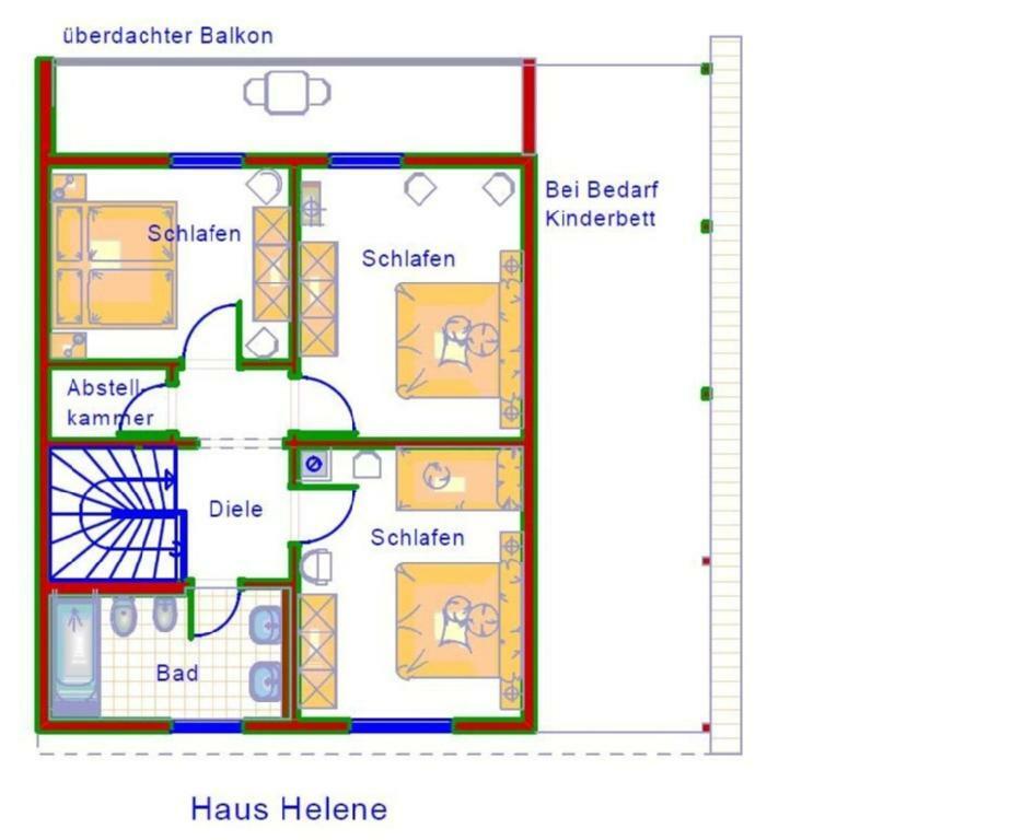 Ferienhaeuser Rhoen - Haus Natalie & Haus Helene Hausen  Buitenkant foto